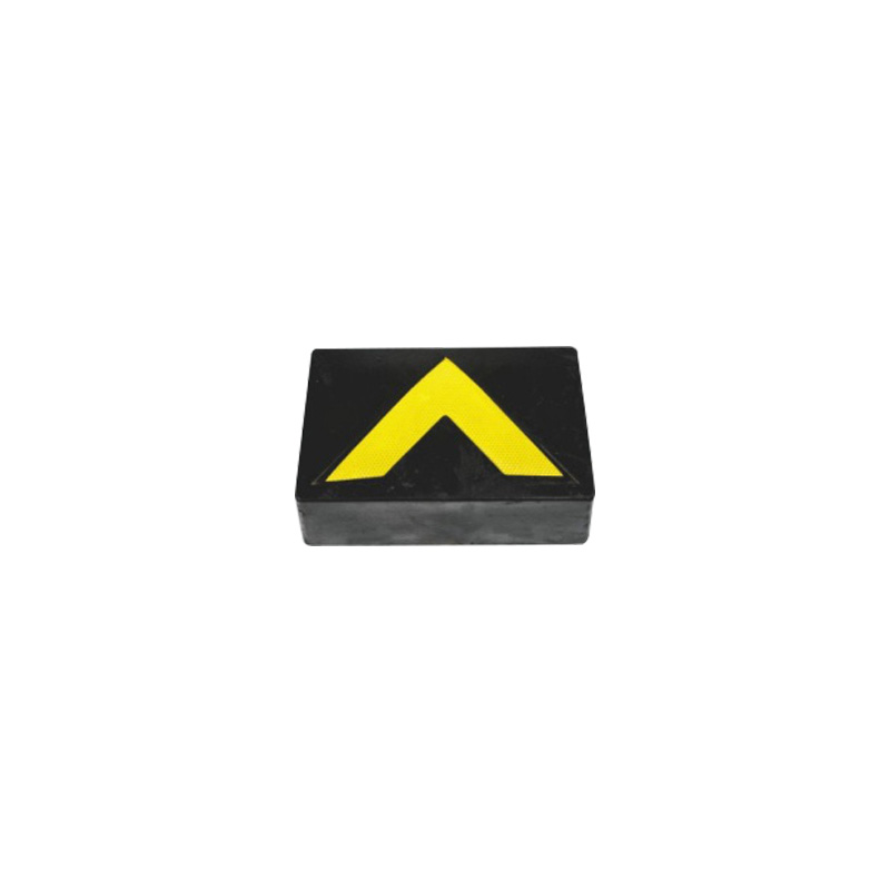 Black And Yellow Parking Rubber Wall Protector