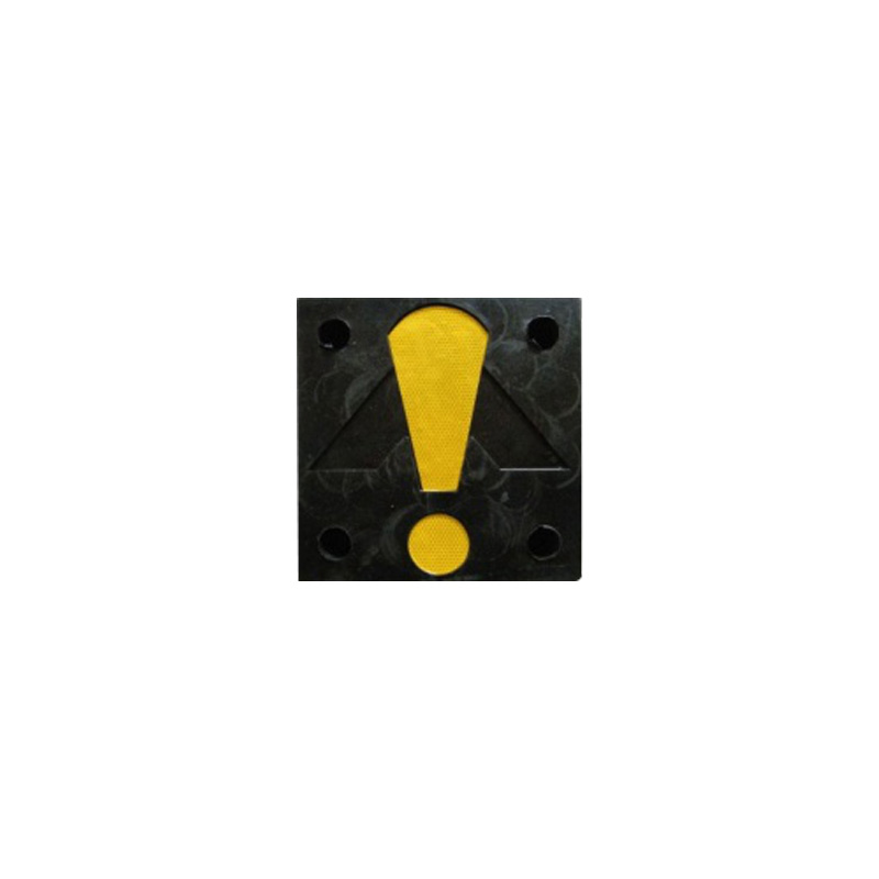 Durable Reflective Standard Rubber Wall Protector