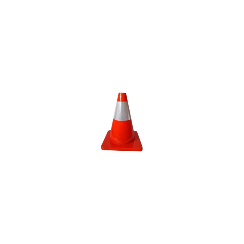 300mm PVC Orange Rubber Traffic Cone TC-PVC30R