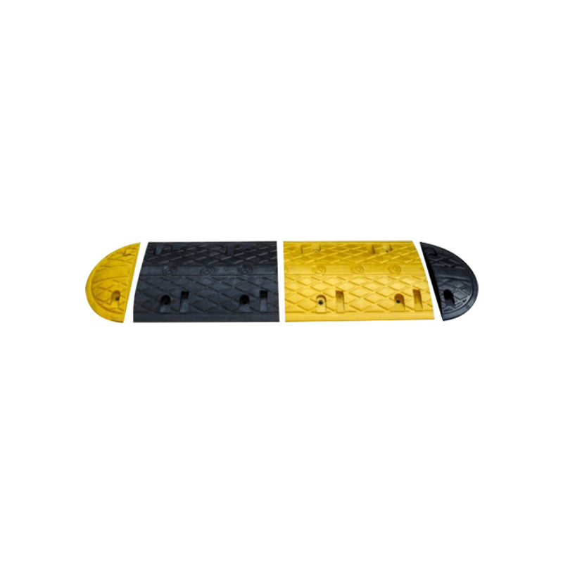 Rubber Safety Lane Road Speed Bump 50cm